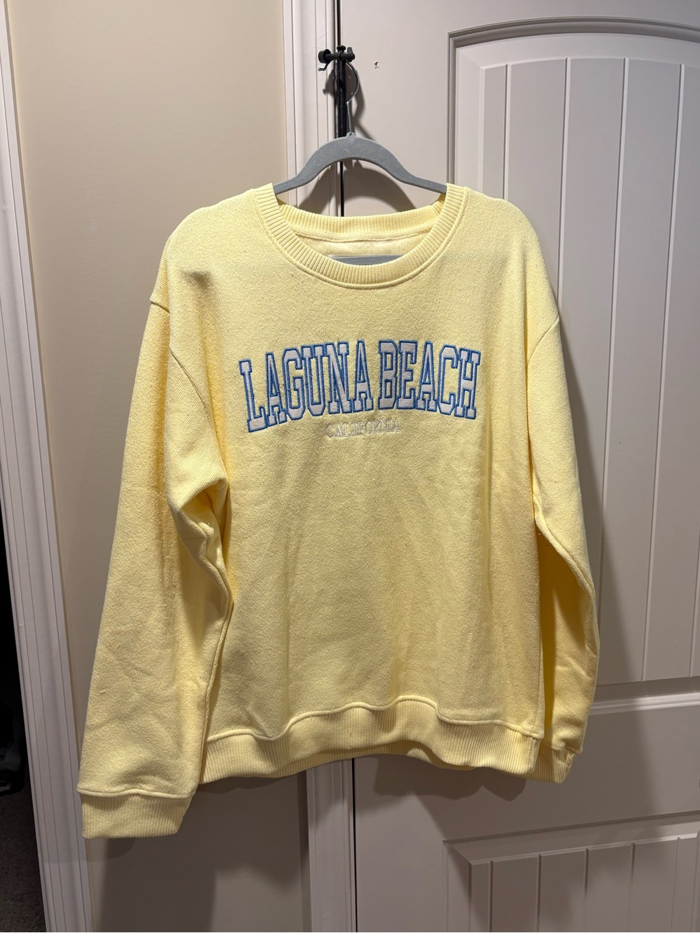Laguna Beach Embroidered Crewneck